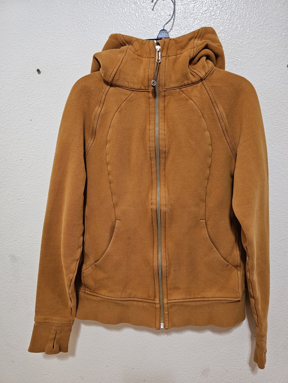 Lululemon Scuba Full-Zip Graphic Hoodie - Autumn Rust Orange Size S